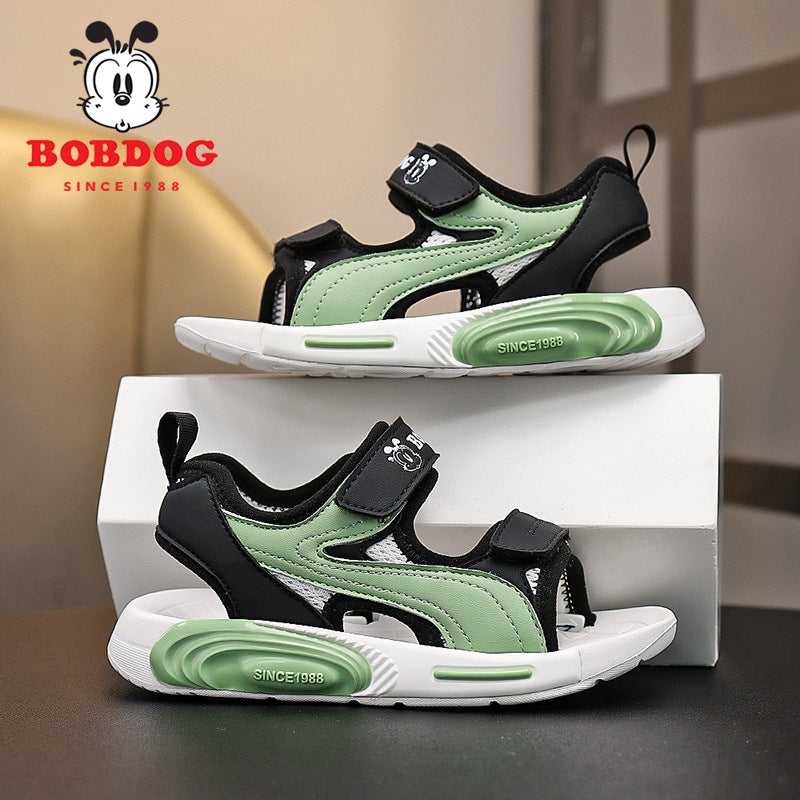 Babudou Boys Sandals Summer Summer Boys Shoes Sports Soft Sole Open Toe Beach Children'S Shoes - Image 2